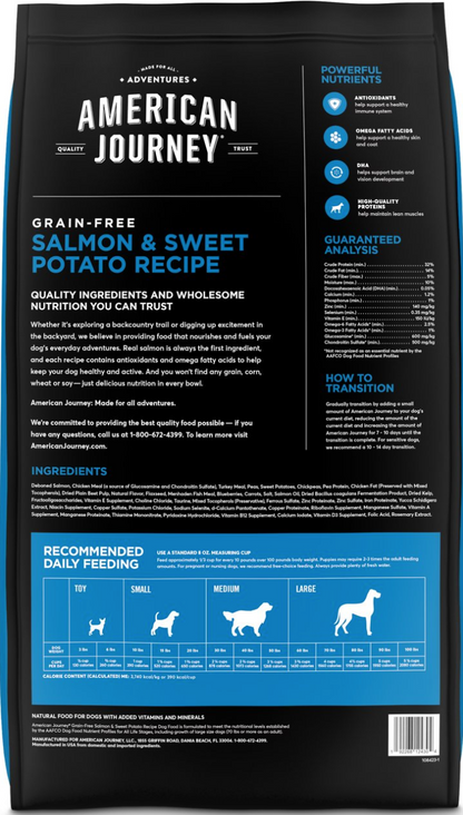 American Journey Salmon & Sweet Potato Recipe Grain-Free Dry Dog Food